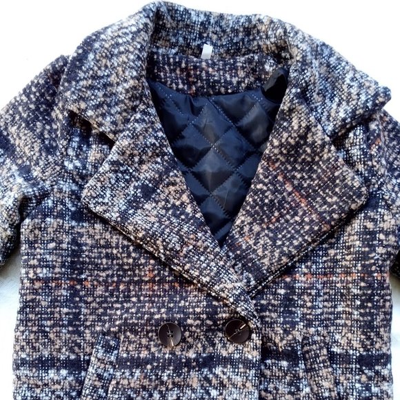 NWOT- Boy's Pea Coat - Picture 2 of 8